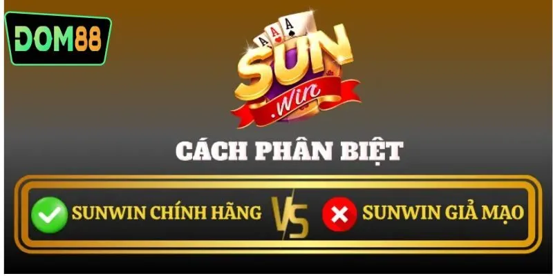 Phân biệt Hitclub và Sunwin giả mạo